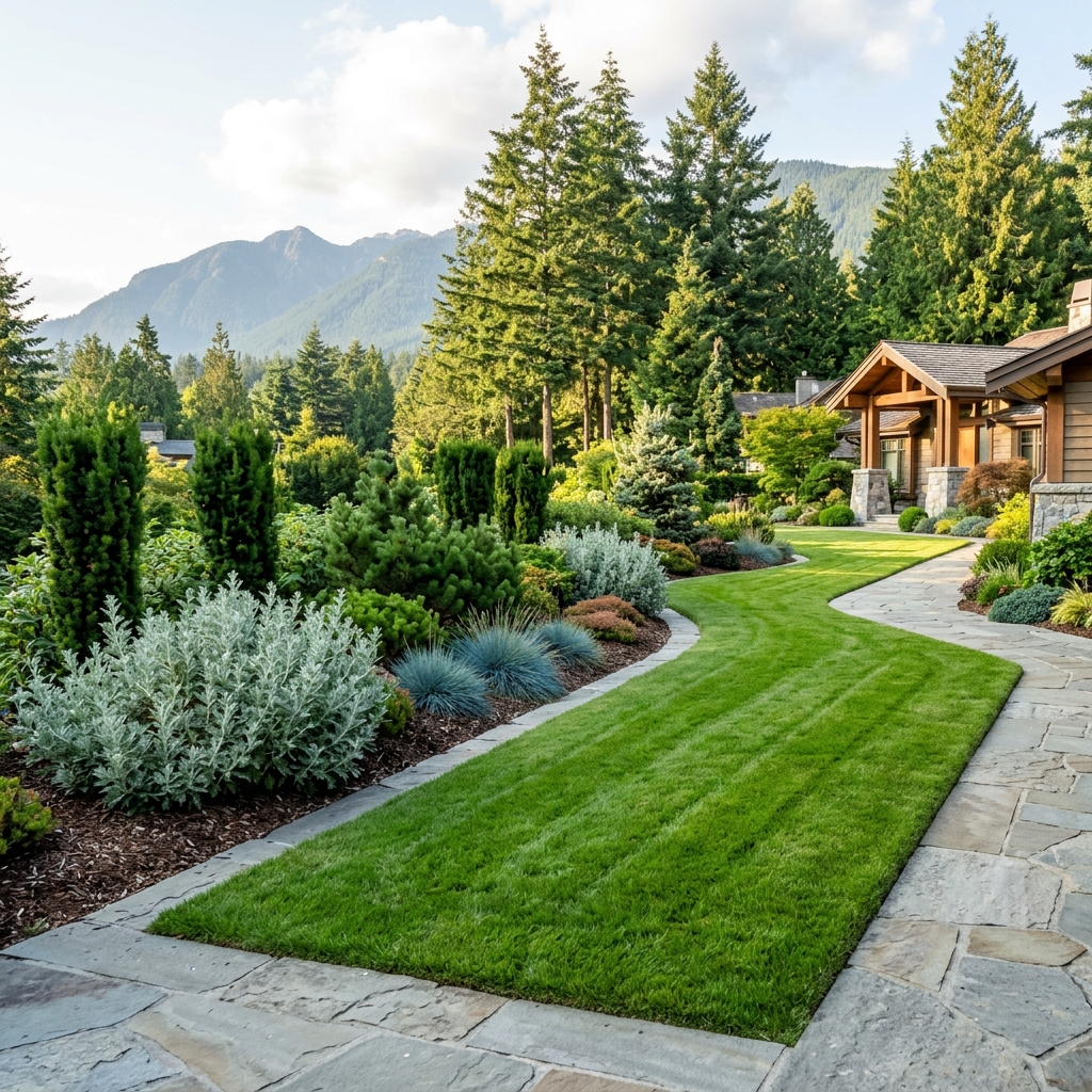 Lawn maintenance details
